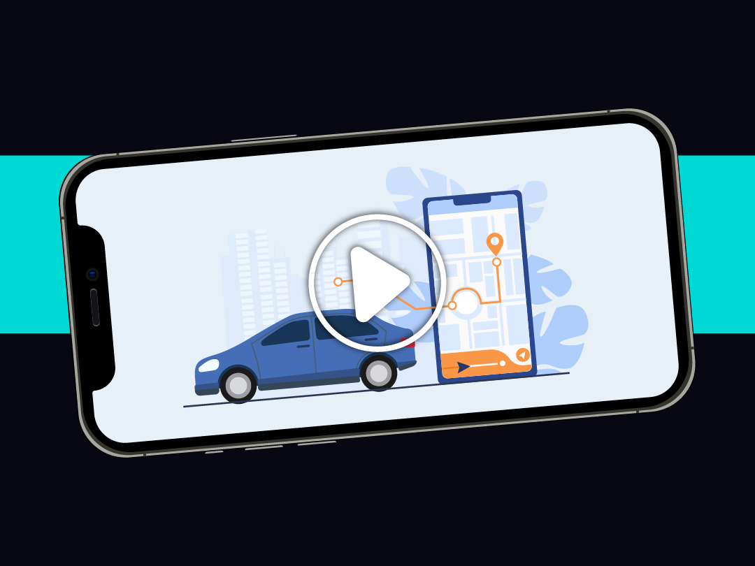 Navigasyon Uygulaması Animasyonu - Rise of Digital animasyon projesi